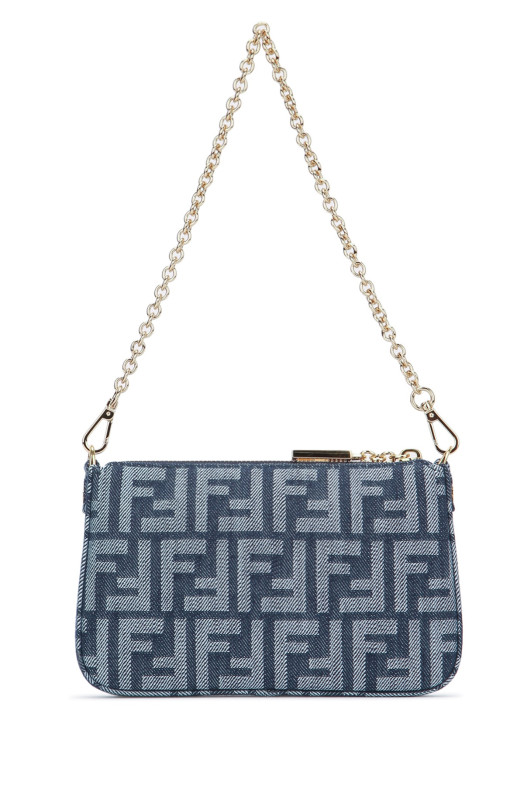 СУМОЧКА BAGUETTE ИЗ ТКАНИ FF FENDI (8BS073AYB7)