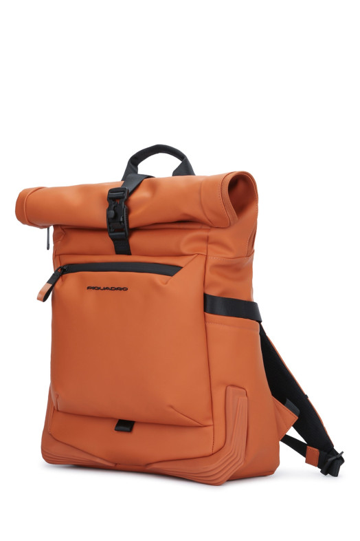 ZAINO ROLL-TOP IN TESSUTO PIQUADRO (CA6291C2OW)