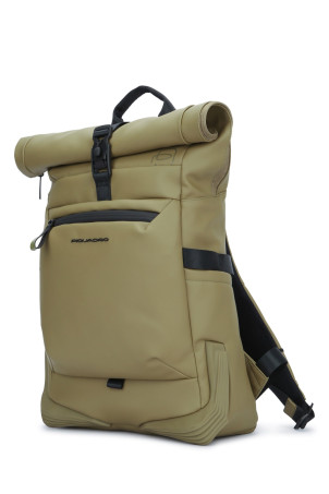 ZAINO ROLL-TOP IN TESSUTO PIQUADRO (CA6291C2OW)