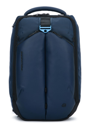 ZAINO PORTA PC 14'' 2 COMPARTI IN TESSUTO E MATERI Blue PIQUADRO (CA6629S137)