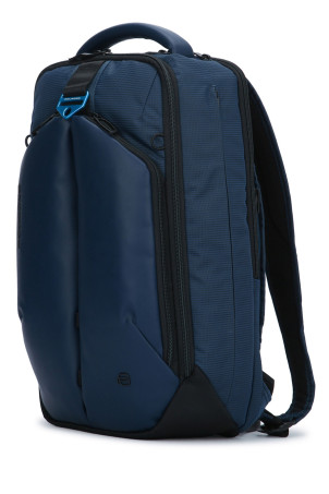 ZAINO PORTA PC 14'' 2 COMPARTI IN TESSUTO E MATERI Blue PIQUADRO (CA6629S137)