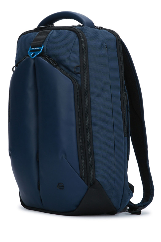 ZAINO PORTA PC 14'' 2 COMPARTI IN TESSUTO E MATERI Blue PIQUADRO (CA6629S137)