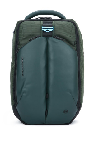 ZAINO PORTA PC 14'' 2 COMPARTI IN TESSUTO E MATERI Khaki PIQUADRO (CA6629S137)