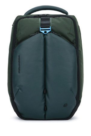 ZAINO PORTA PC 15,6''  2 COMPARTI IN TESSUTO E MAT Khaki PIQUADRO (CA6630S137)