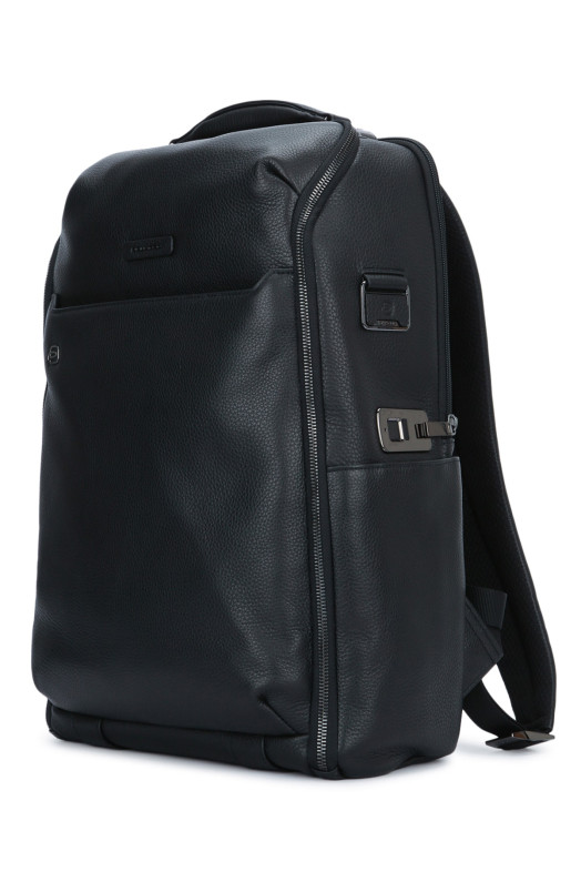 ZAINO VIAGGIO CON PORTA PC 15,60 IN PELLE CON CHI Black PIQUADRO (CA7106MOS)