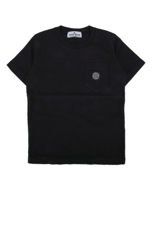 SS T-SHIRT Black STONE ISLAND KIDS (L1S162100003S0047)