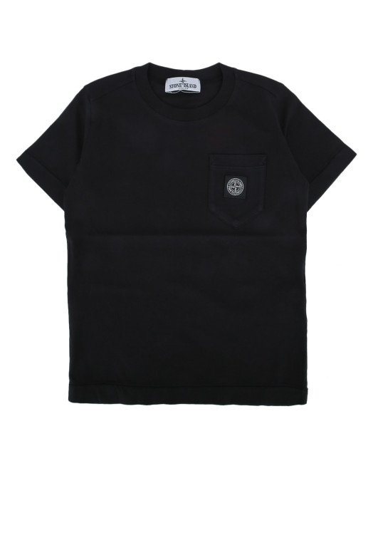 SS T-SHIRT Black STONE ISLAND KIDS (L1S162100003S0047)