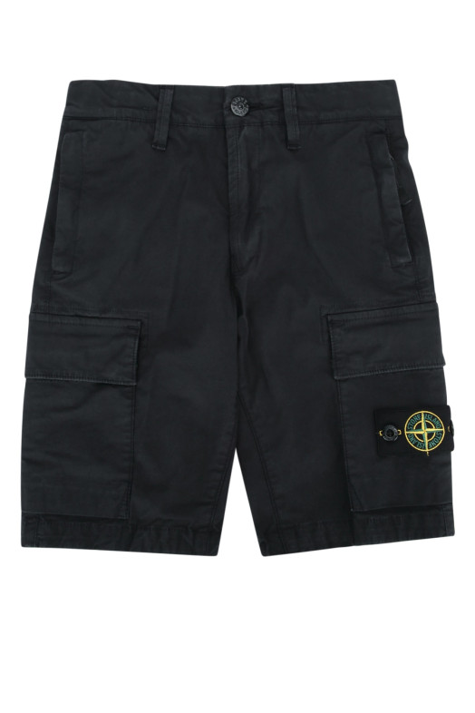 SHORTS Black STONE ISLAND KIDS (L1S16L100002S0001)