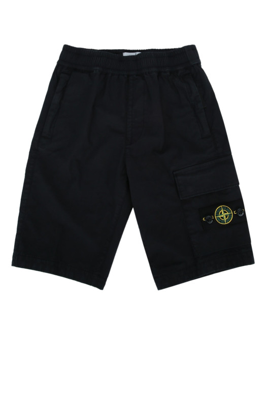 SHORTS Black STONE ISLAND KIDS (L1S16L100003S0001)
