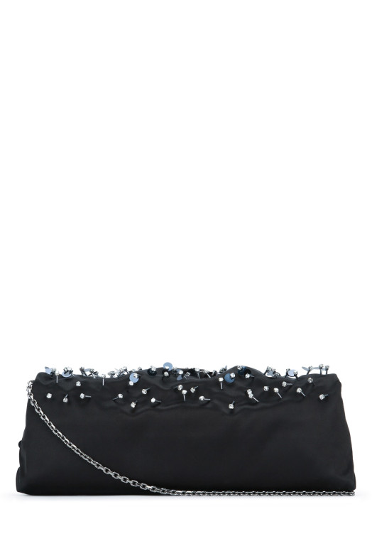 RV BOUQUET DR LONG PAILLETTES EMB BLUE ROGER VIVIER (RBWANVC3200RS0)