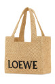 Raffia medium handbag Brown LOEWE (A685B61X05)