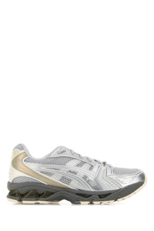 Сірі кросівки GEL-KAYANO 14 із сіткою та гумою, чорні, ASICS (1203A537)