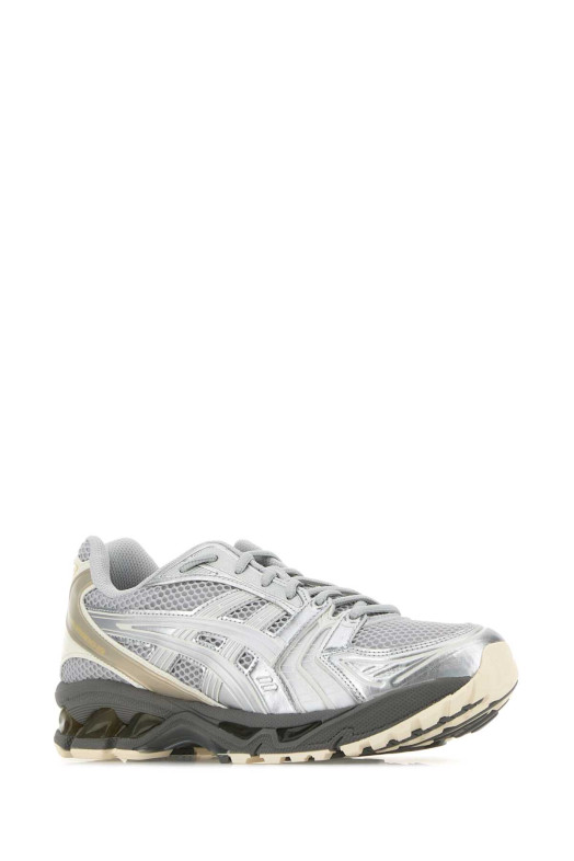 Grey mesh and rubber GEL-KAYANO 14 sneakers Black ASICS (1203A537)