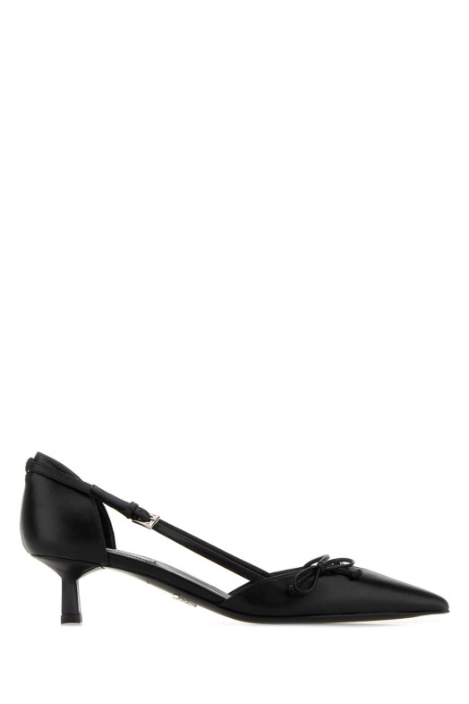 Black leather pumps Black PRADA (1I442OFB045011)