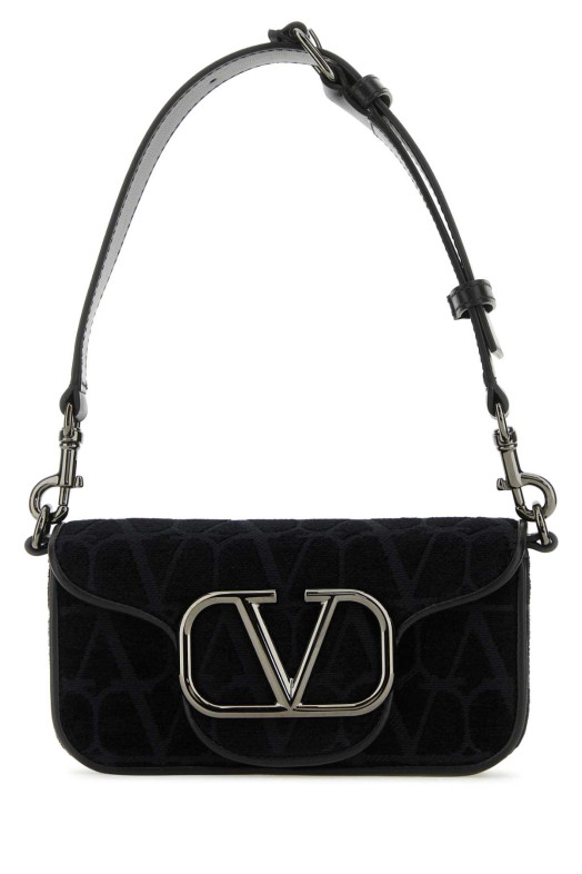 Toile Iconographe mini LocÃ² shoulder bag Black VALENTINO GARAVANI (2Y0B0B63CZR)