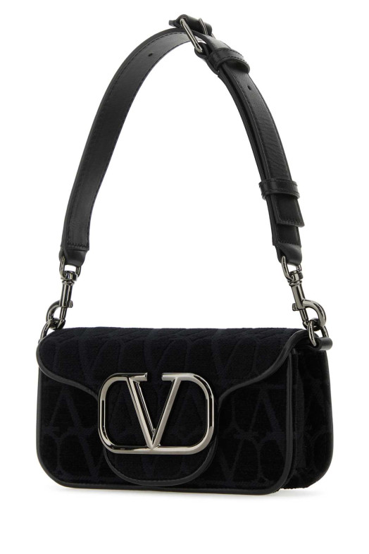 Toile Iconographe mini LocÃ² shoulder bag Black VALENTINO GARAVANI (2Y0B0B63CZR)