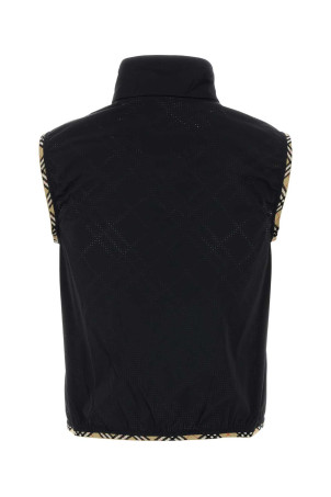 Черная безрукавка из эластичного нейлона, BURBERRY (8123500)