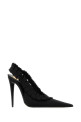 Black taffeta Madeleine pumps Black SAINT LAURENT (867272AAGJQ)