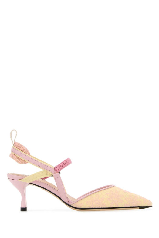 Туфли-лодочки FENDI из вышитого полотна Colibrì Lite (8J8963AWL9)