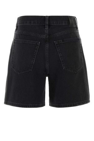 Чорні джинсові шорти ANINE BING (A0512435)