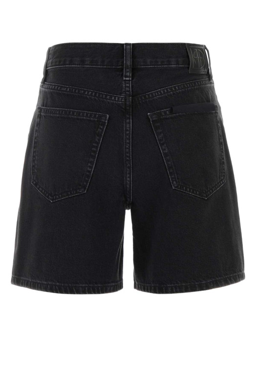 Black denim shorts ANINE BING (A0512435)