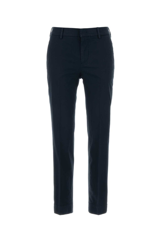 Темно-синие брюки «Нью-Йорк» из эластичного хлопка, модель PT TORINO (CDVTNYZ00STDSR75)