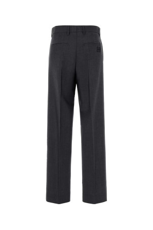 Брюки из смеси мохера и угля MIU MIU (MP1990SOOO12I1)