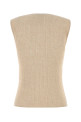 Топ из песочного трикотажа MAISON KITSUNE (QW00607KT1195)