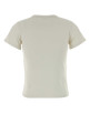 Chalk cotton t-shirt MAISON MARGIELA (S29GC0312S24575)