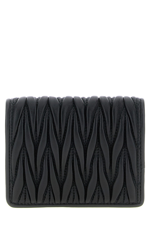 Кошелек с небольшой кисточкой, черный MIU MIU 5MV204AFPPF0002