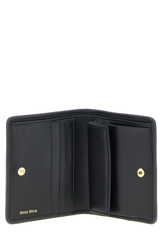 Кошелек с небольшой кисточкой, черный MIU MIU 5MV204AFPPF0002