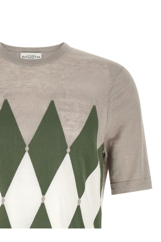 Футболка «Аргил» серого цвета BALLANTYNE B2W02514L2095019