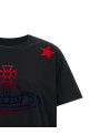 'Orb and Stars Classic' T-shirt Black
