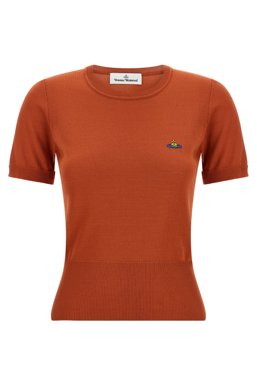 'Bea' top orange