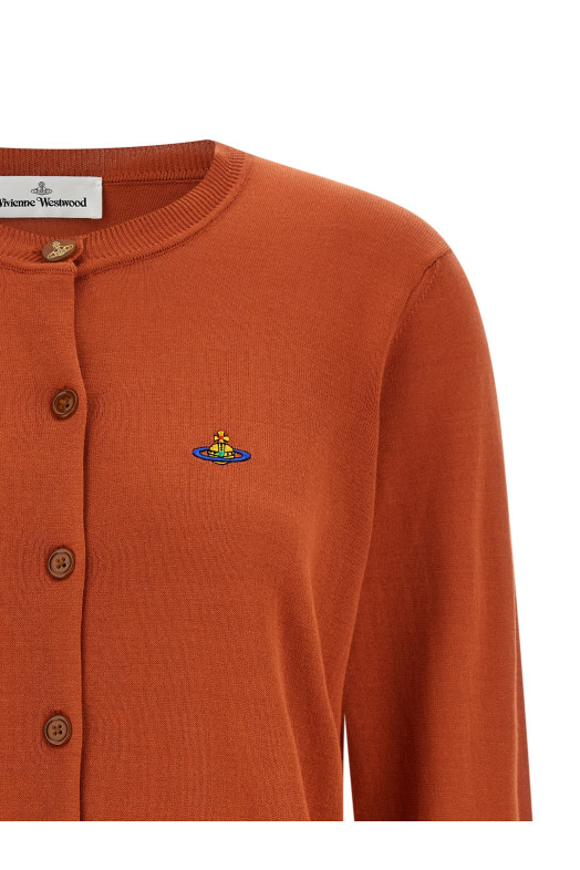 Кардиган «Bea» оранжевого цвета 1803002PY003FC409