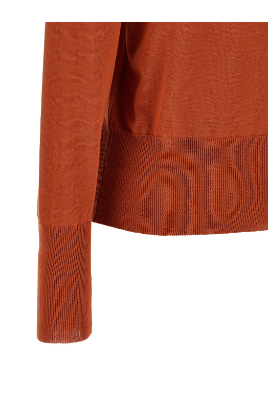 Кардиган «Bea» оранжевого цвета 1803002PY003FC409