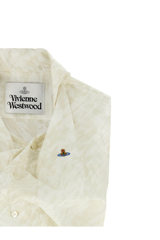 'Drunken' shirt Beige