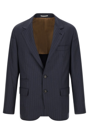 Pinstripe batavia blazer Blue