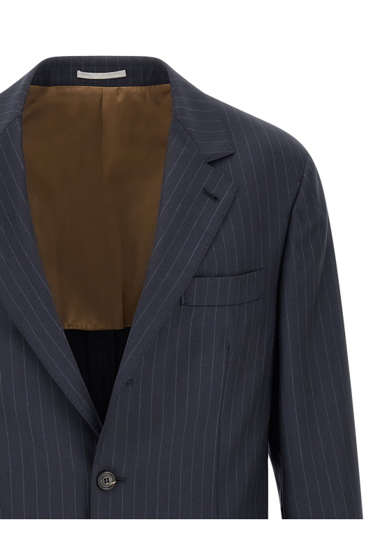Pinstripe batavia blazer Blue