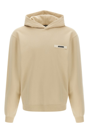 'Le Hoodie Gros-Grain' hoodie Beige