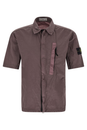 Overshirt Nylon Metal Purple