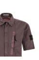 Накидка из нейлона с металлическим блеском, фиолетовая STONE ISLAND L1S151200028S0019V008F