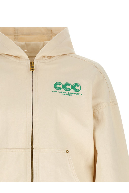 'Juggernaut Workwear' hoodie Yellow