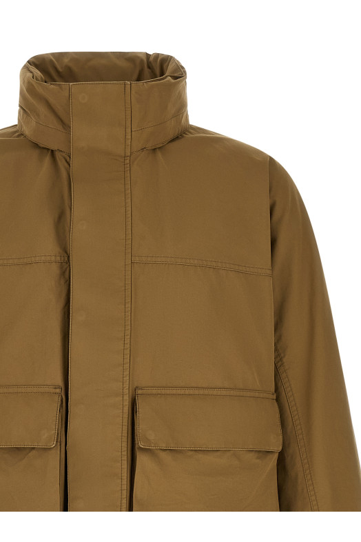 'Short Rain' parka Green