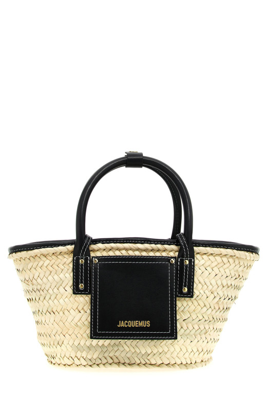 'Le Petit Panier Soli' shopping bag Black