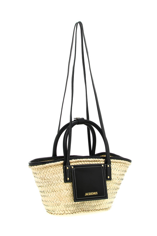'Le Petit Panier Soli' shopping bag Black