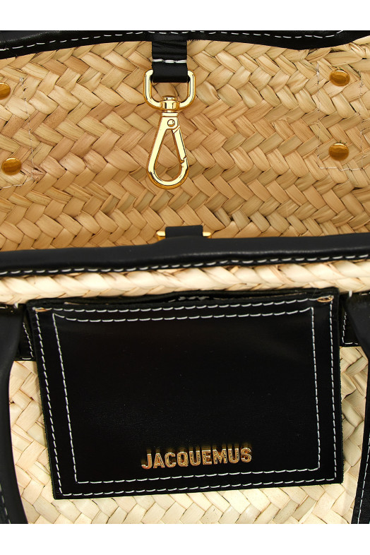 'Le Petit Panier Soli' shopping bag Black