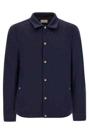 Flannel overshirt Blue