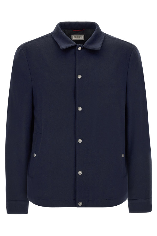 Flannel overshirt Blue