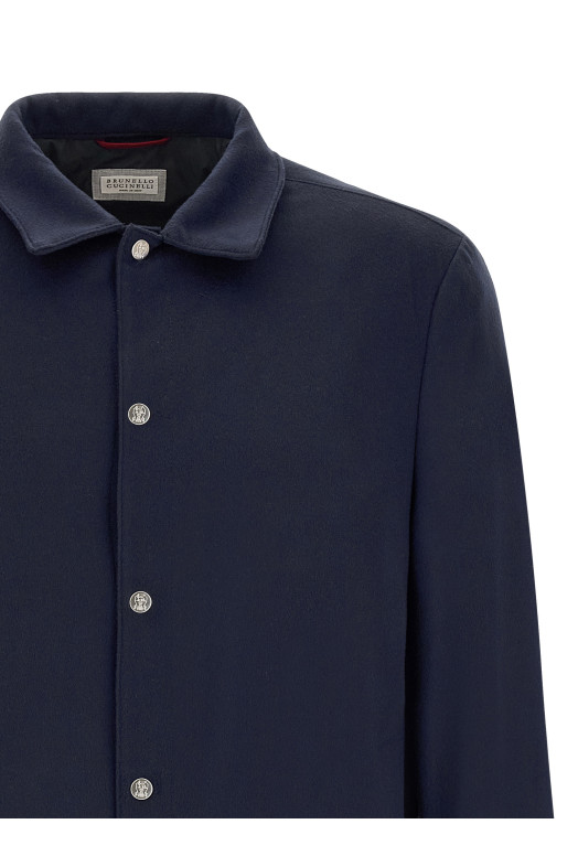 Flannel overshirt Blue